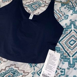 navy lululemon align tank!